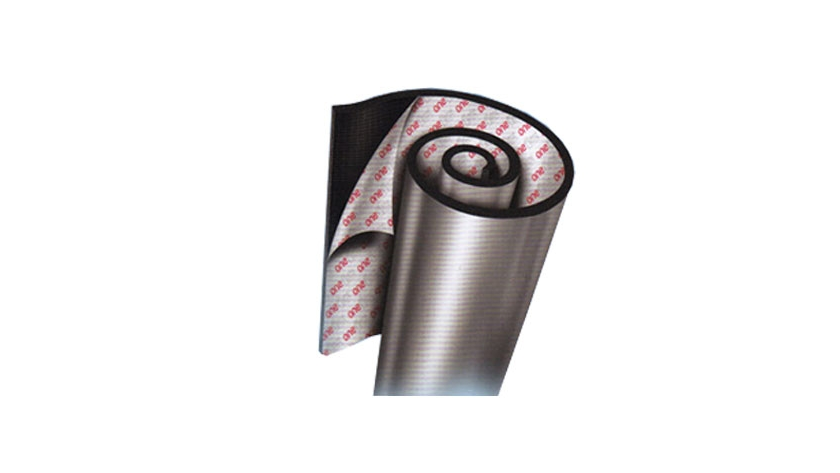 Aluminum Foil Coated Self Adhesive Elastomeric Rubber Foam